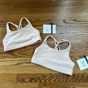 Athleta girls sports bras, new size 14